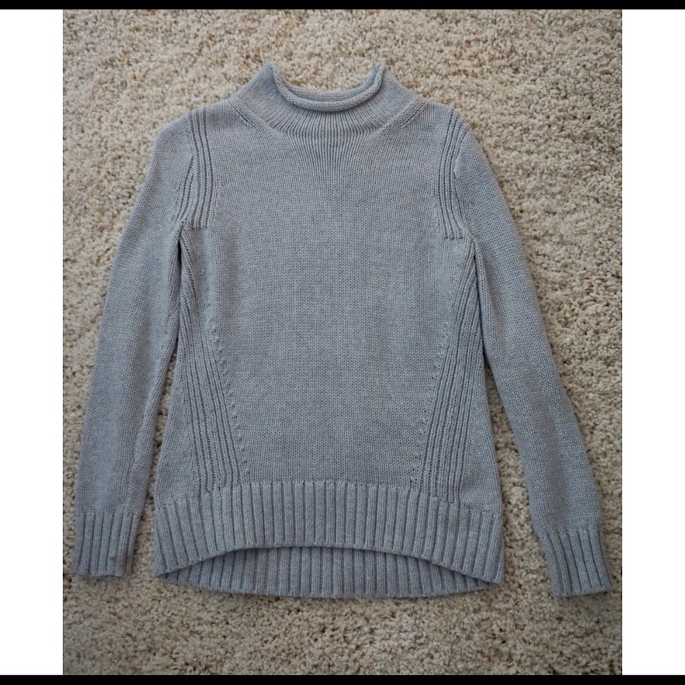 J Crew Gray Knitted Sweater